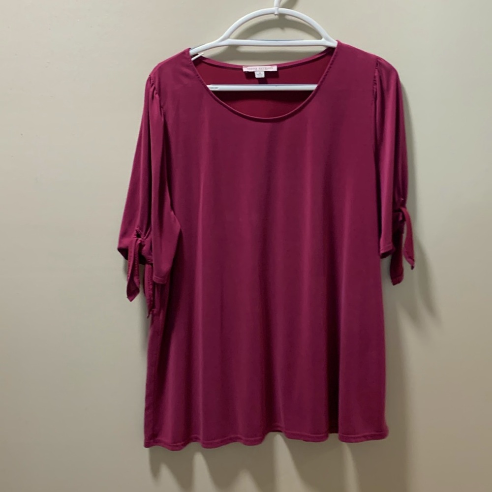 Fuchsia blouse